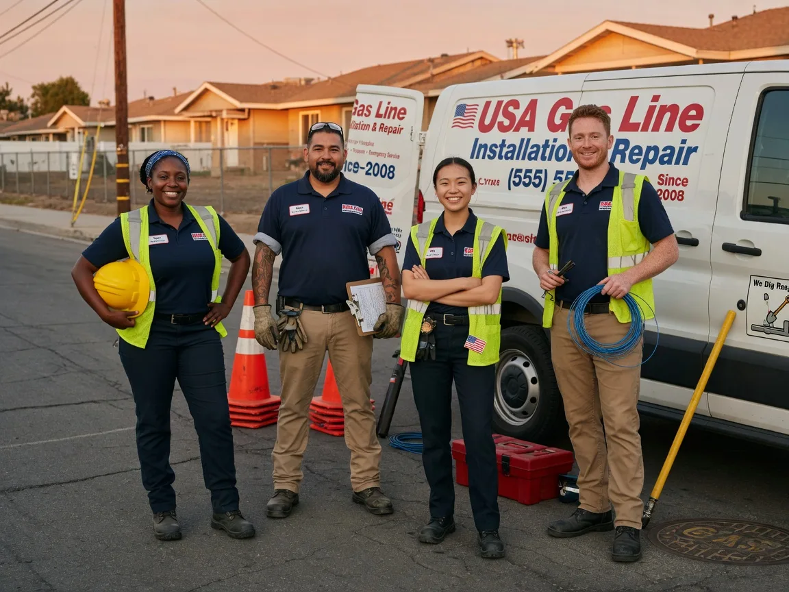 Gas Line Installation company in Weimar, CA